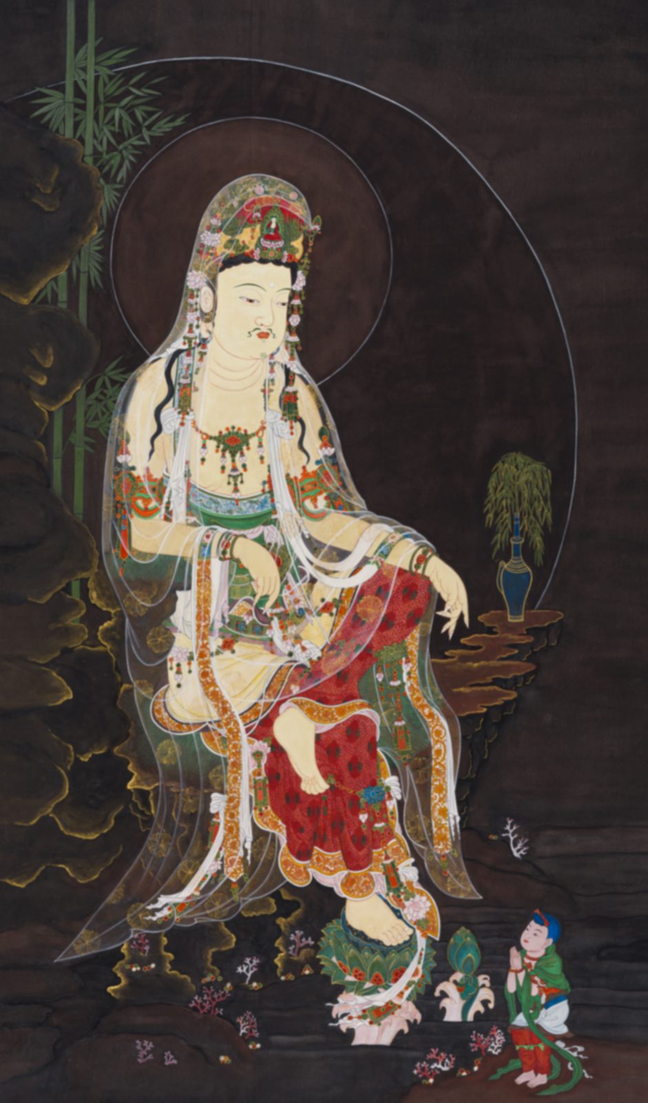 수월관음도