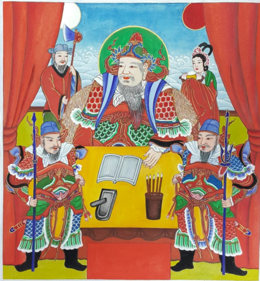 조왕탱화